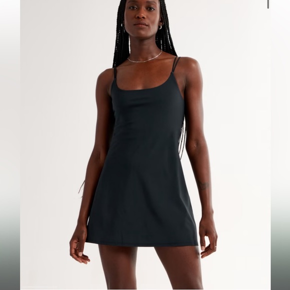 Abercrombie & Fitch Dresses & Skirts - Abercrombie & Fitch Black Slip Dress NWOT